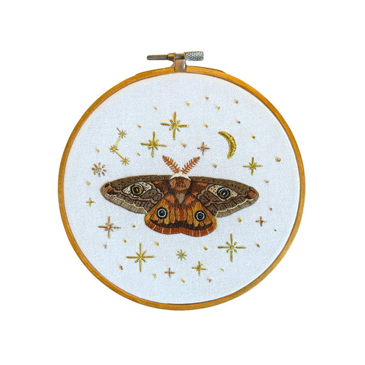 Moth Embroidery
