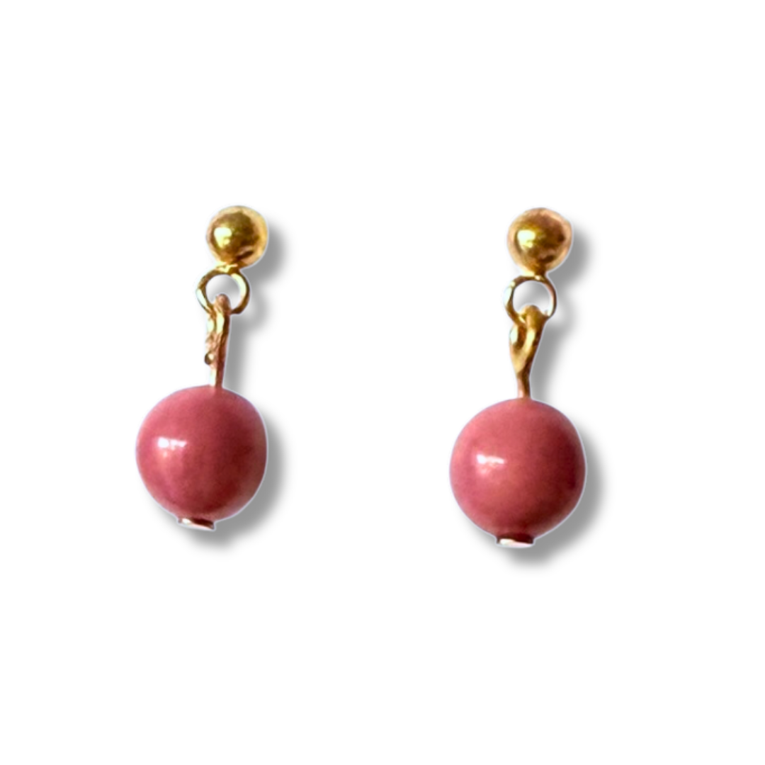 Rhodonite Earrings