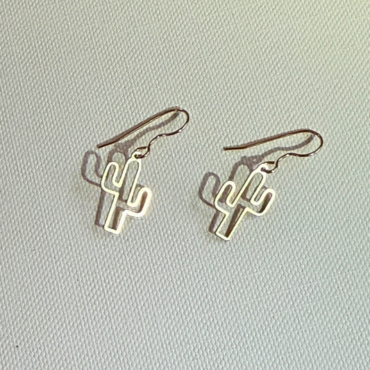Mini Cactus Earrings