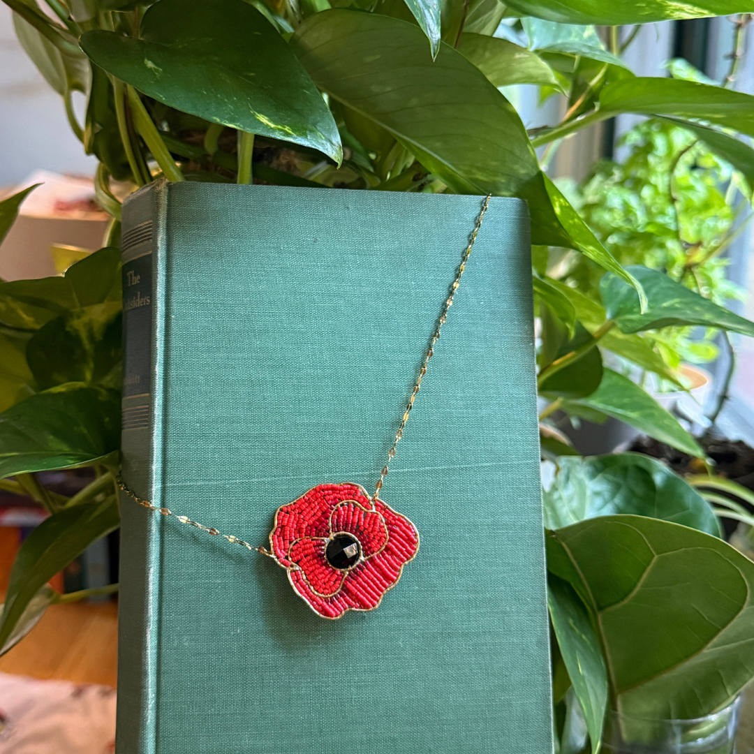 Poppy Beaded Necklace
