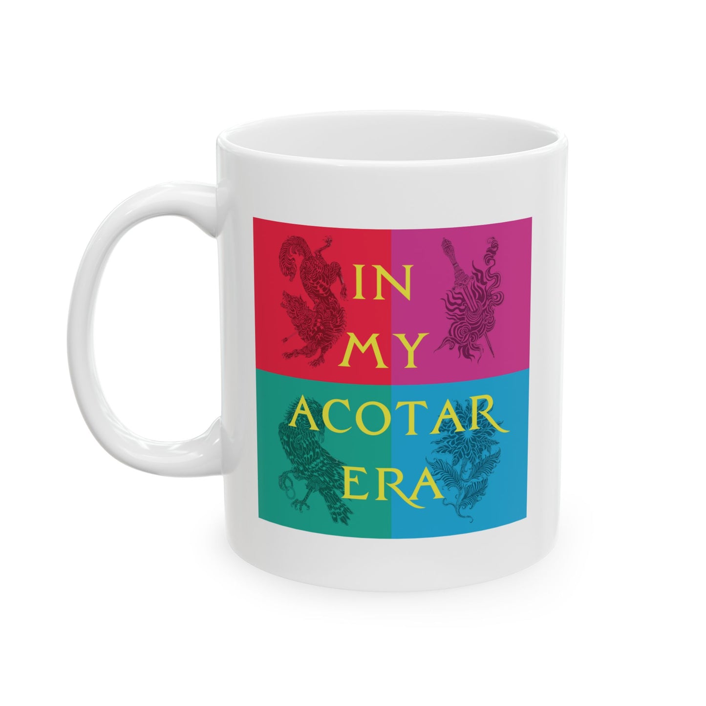 ACOTAR Book Covers 11 oz Mug