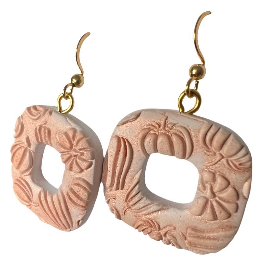 Pumpkin Fall Earrings
