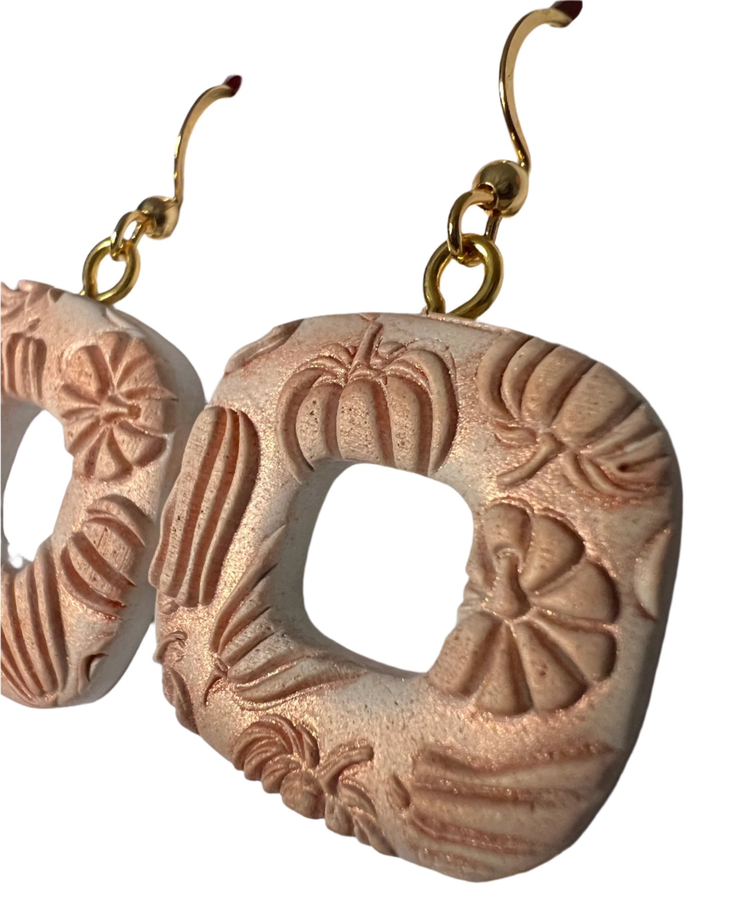 Pumpkin Fall Earrings