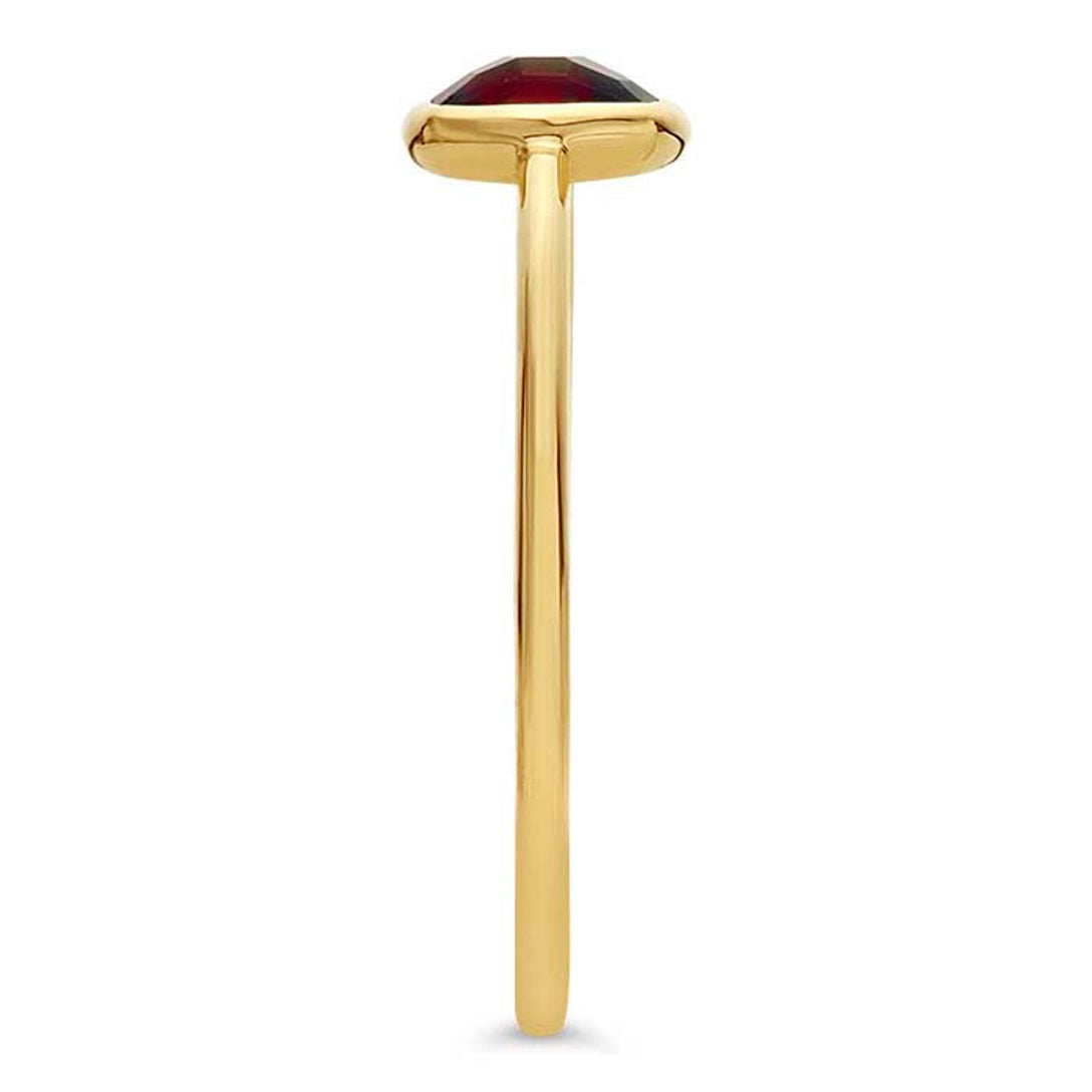 Garnet Ring - 14K Gold