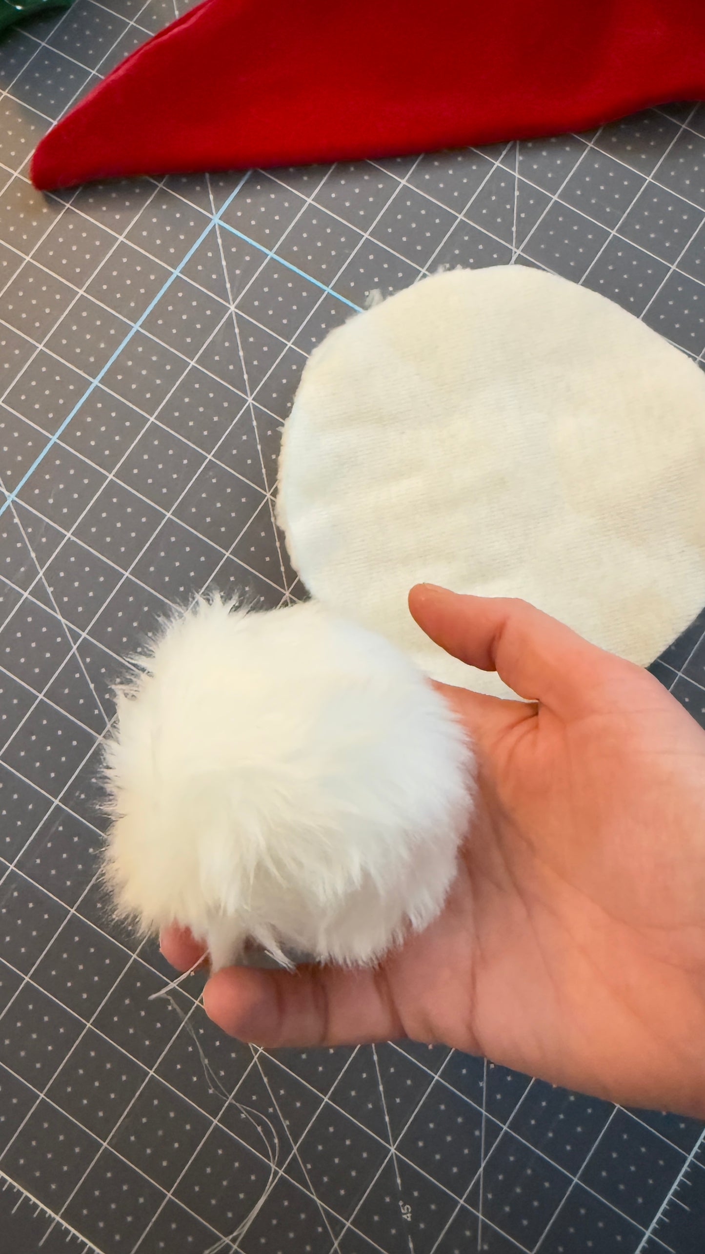 Deluxe Santa Hat - Handmade