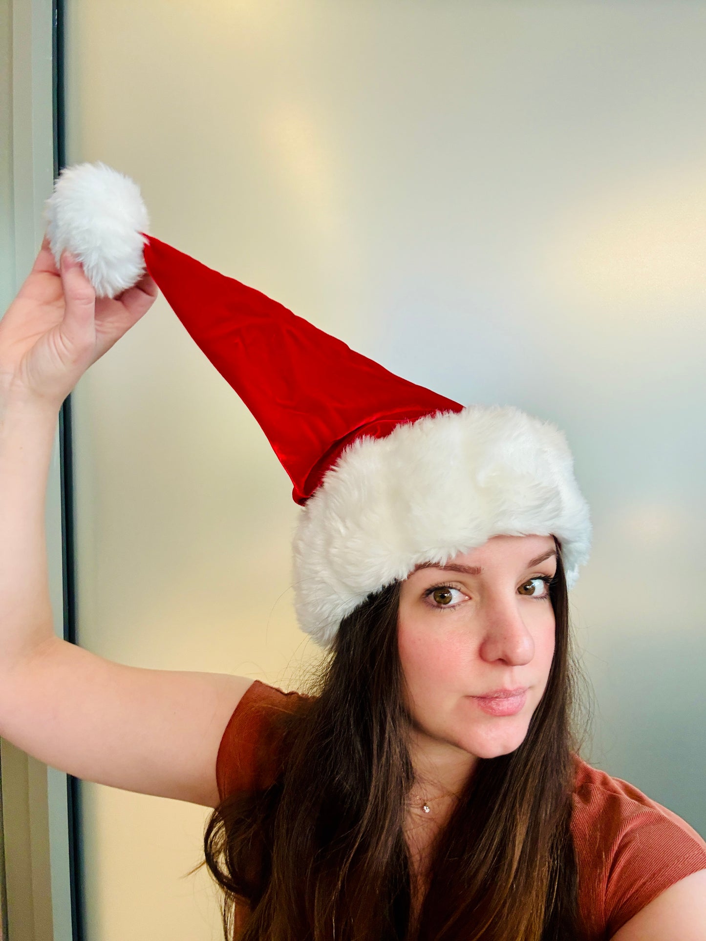Deluxe Santa Hat - Handmade