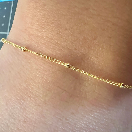 Satellite Chain Bracelet - Gold Filled