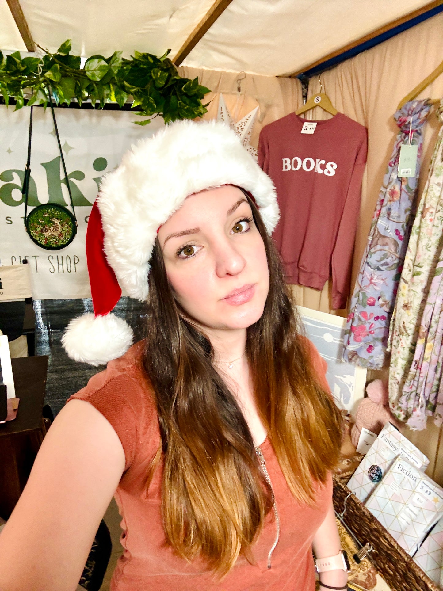 Deluxe Santa Hat - Handmade