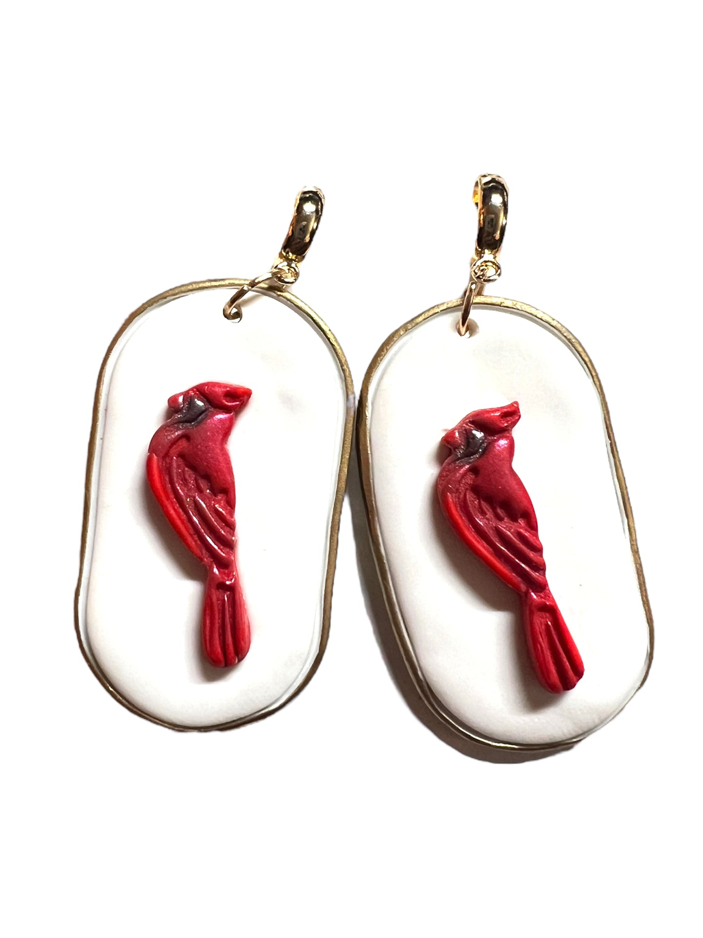 Cardinals Earrings