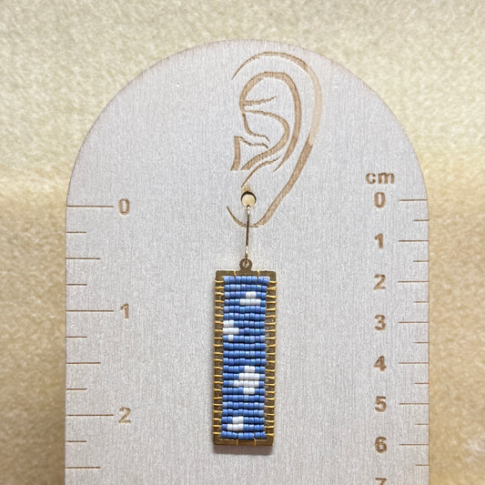 Sky Beaded Earrings