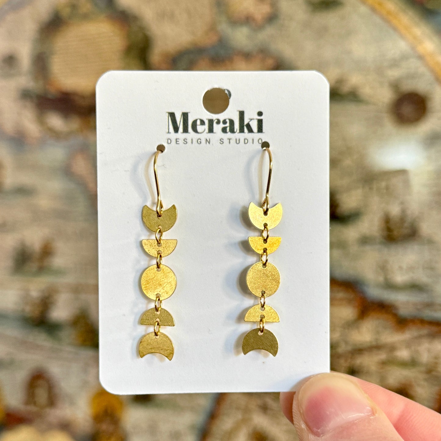 Moon Phases Earrings