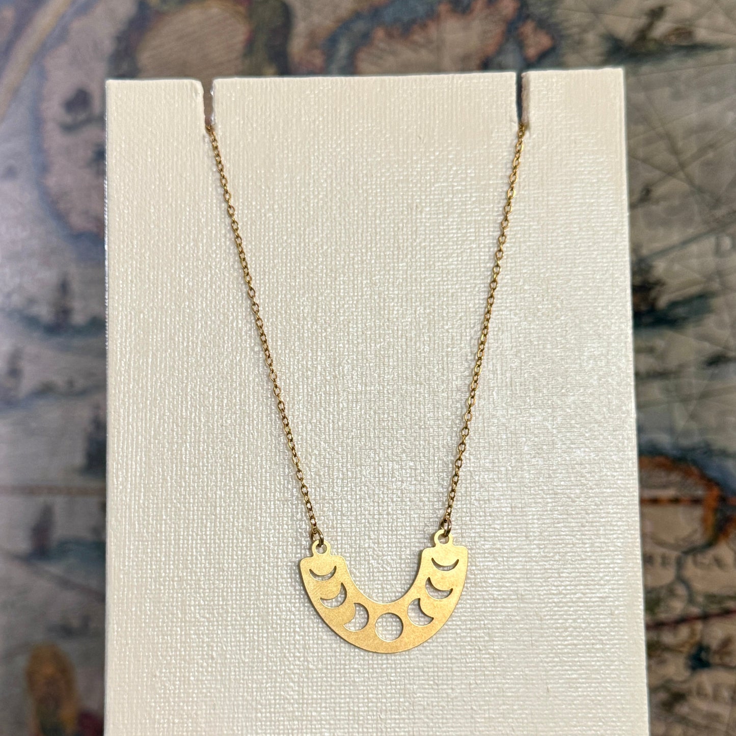 Moon Phases Necklace