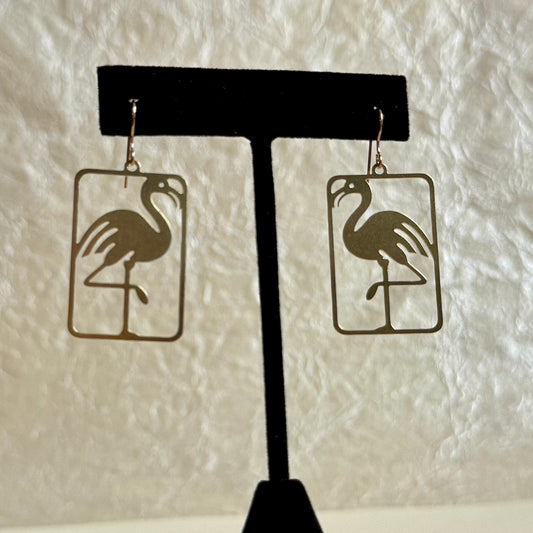 Flamingo Earrings