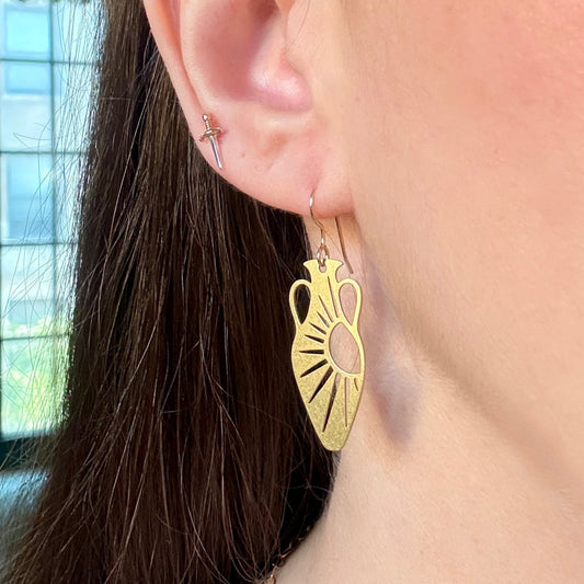 Amphora Vase Earrings