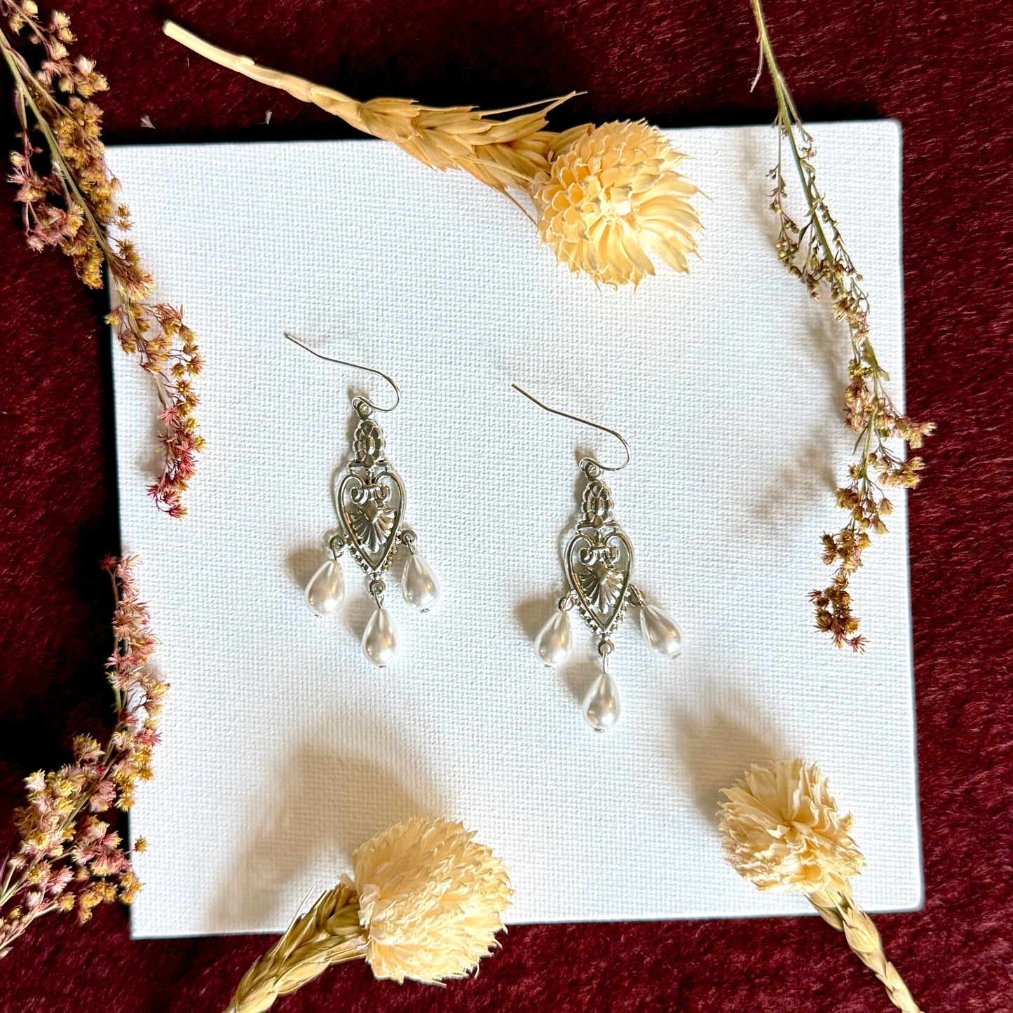 Rowena Silver Earrings