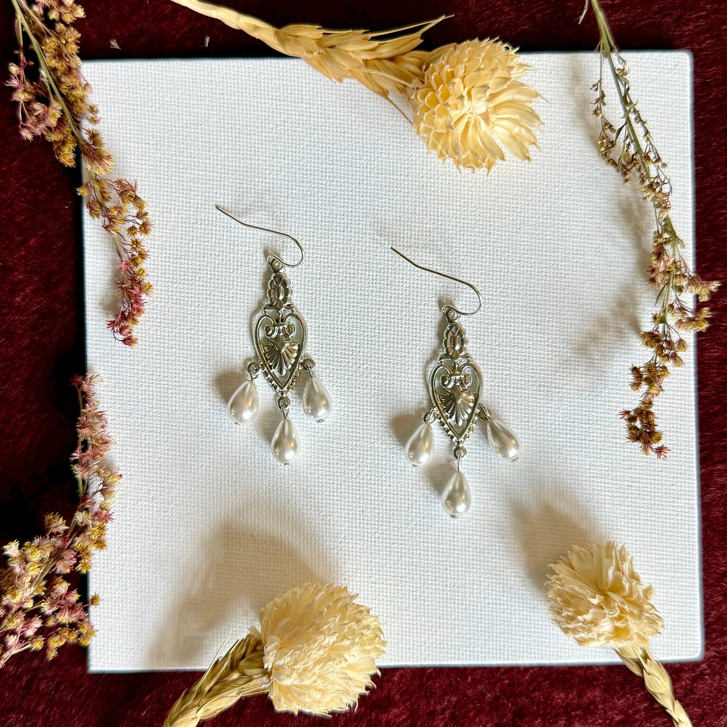 Rowena Silver Earrings