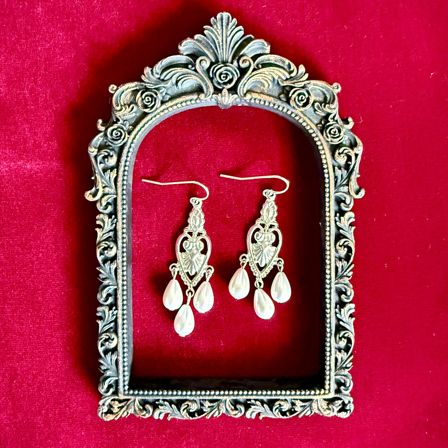 Rowena Silver Earrings