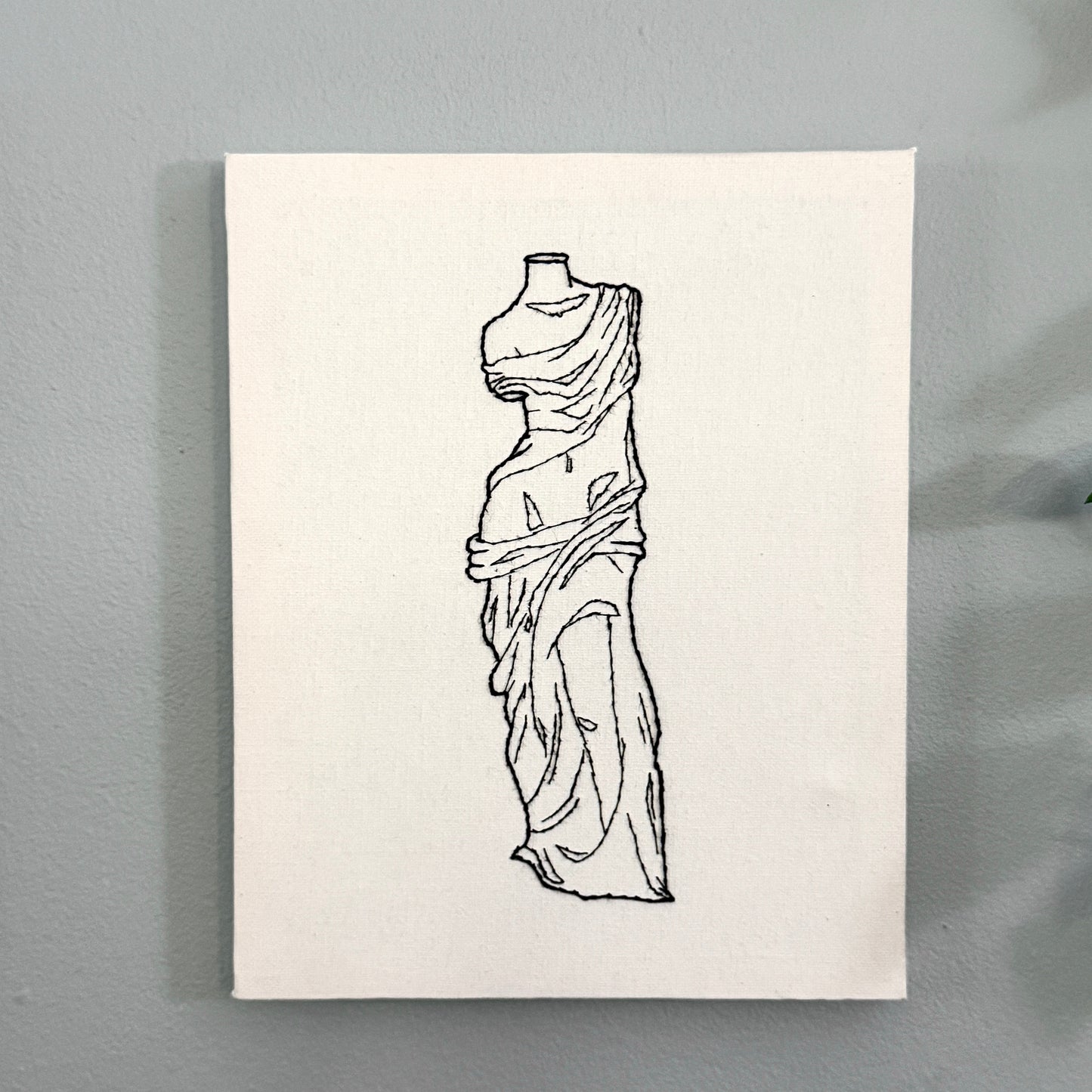 Venus Embroidered Portrait
