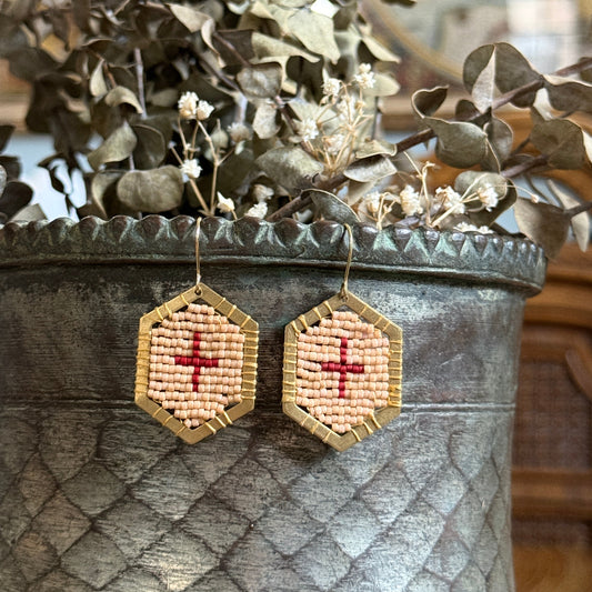 Medieval Beaded Earrings