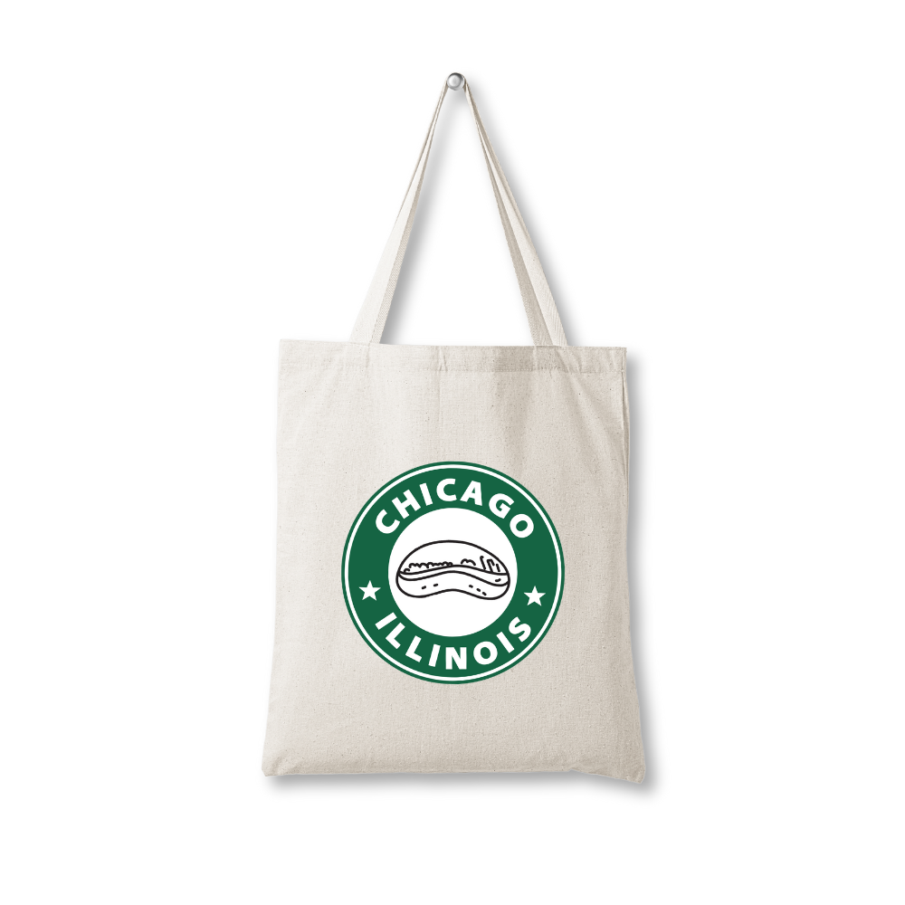 Chicago Bean Tote Bag
