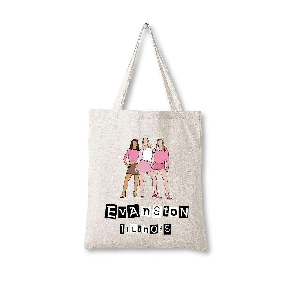Mean Girls Evanston Tote Bag