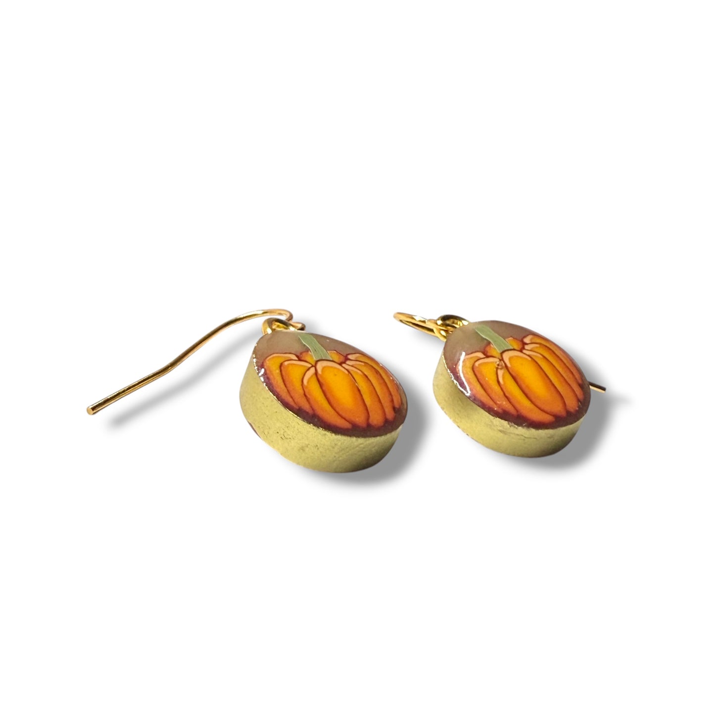 Pumpkin Earrings