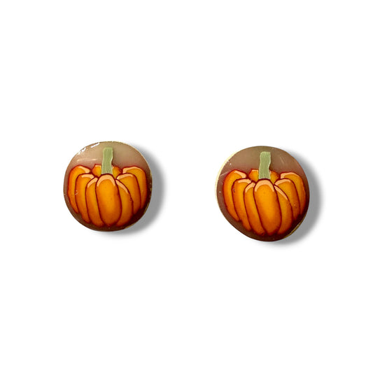 Pumpkin Earrings