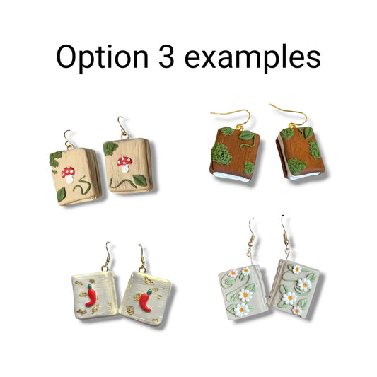 Bookish Earrings - WHOLESALE ONLY