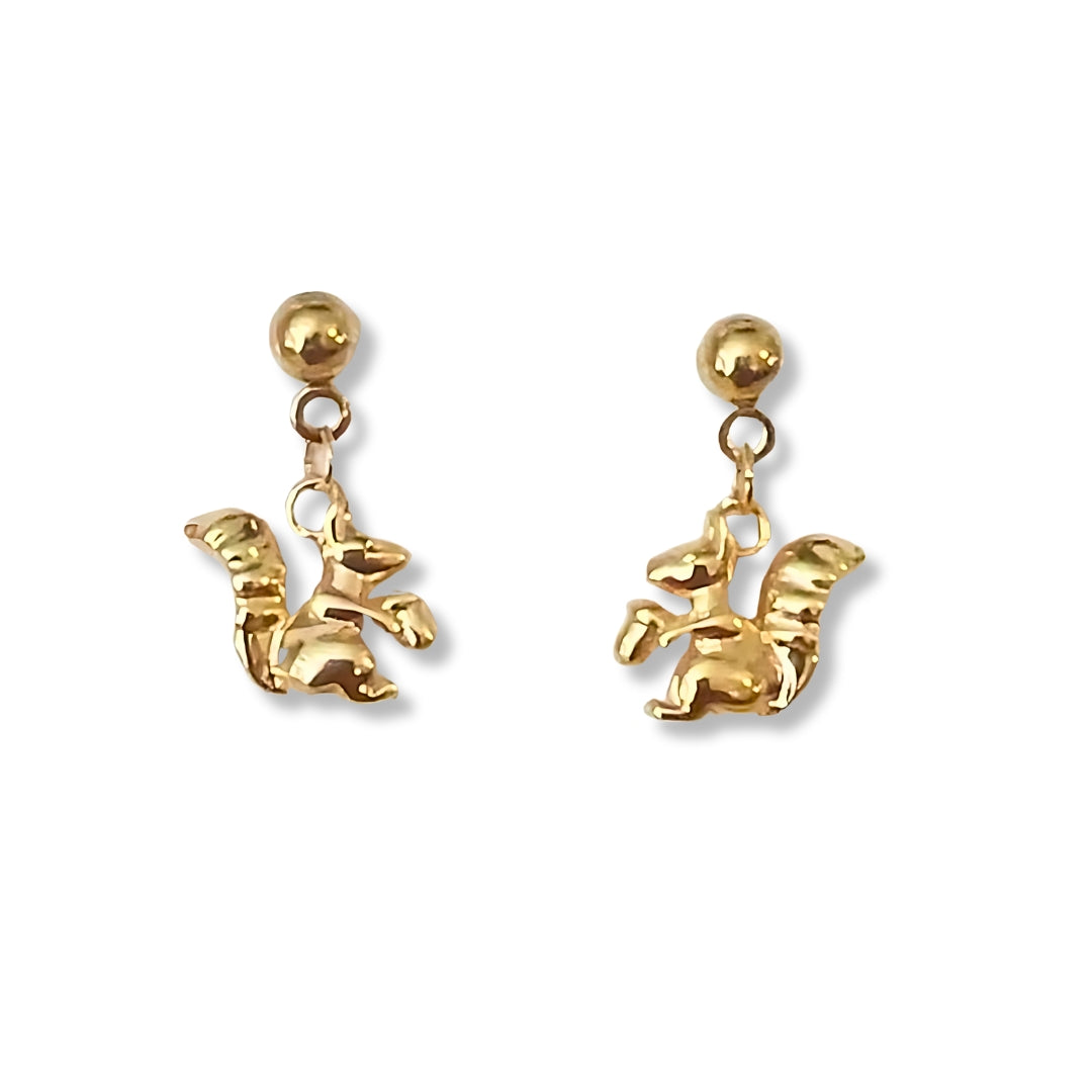 Squirrel Earrings