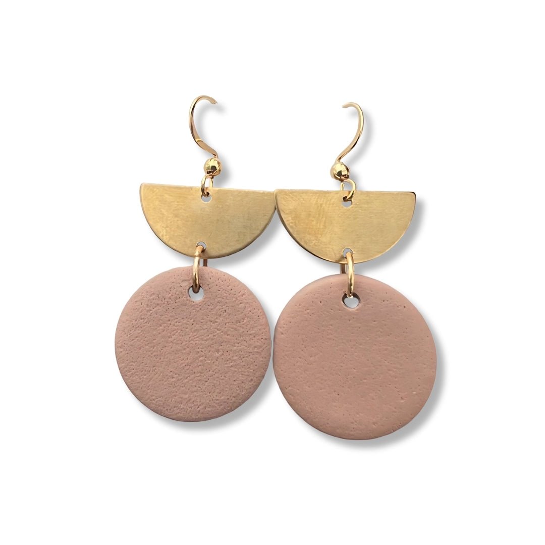 Libby Earrings - Beige