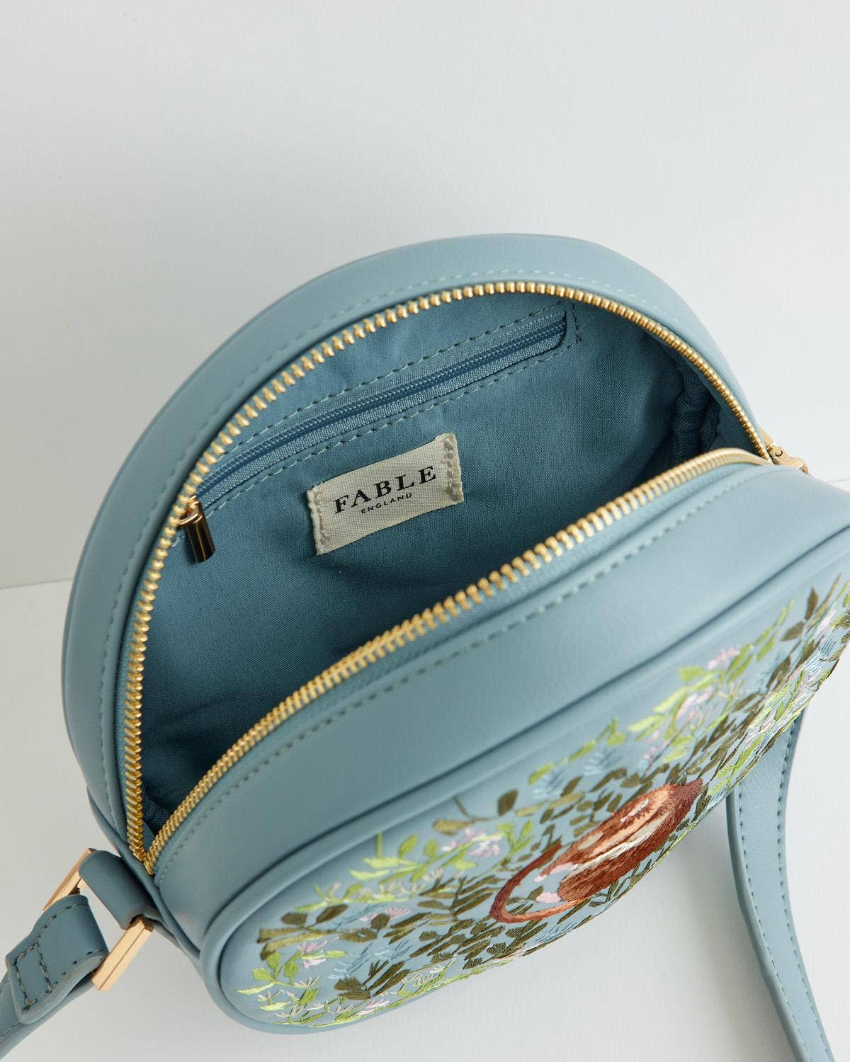 Embroidered Dormouse Circle Purse - Fable