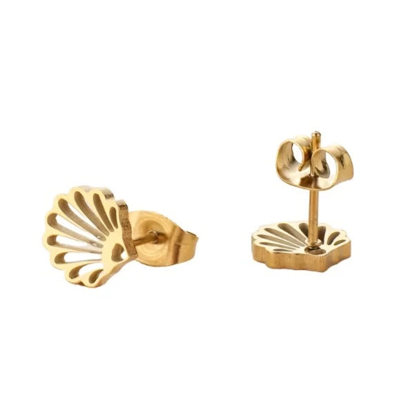 Seashell Studs
