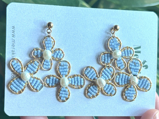 Hydrangea Custom Earrings