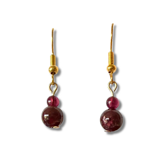 Garnet Earrings