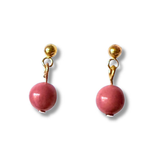 Rhodonite Earrings