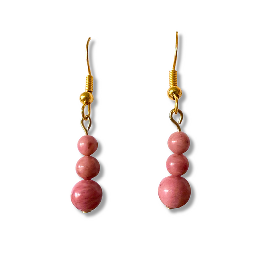 Rhodonite Earrings