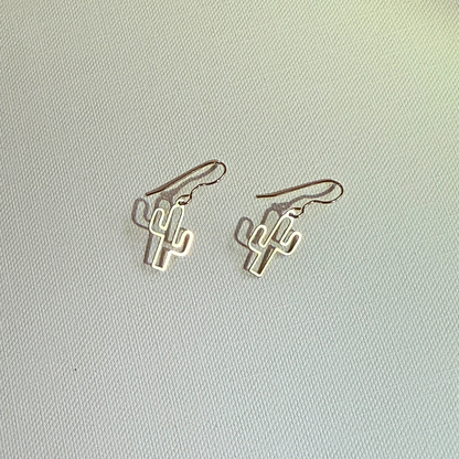 Mini Cactus Earrings