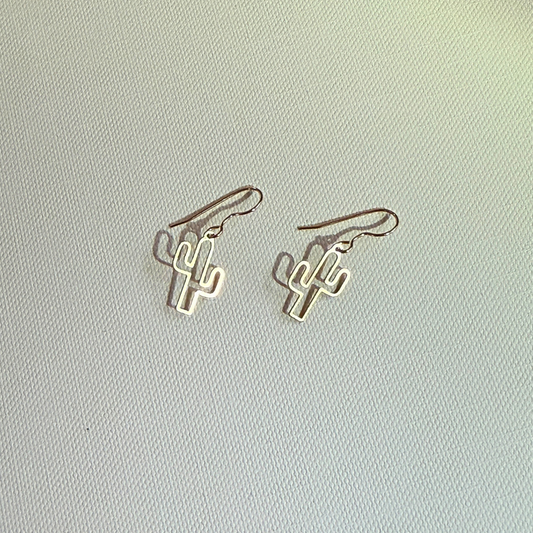 Mini Cactus Earrings