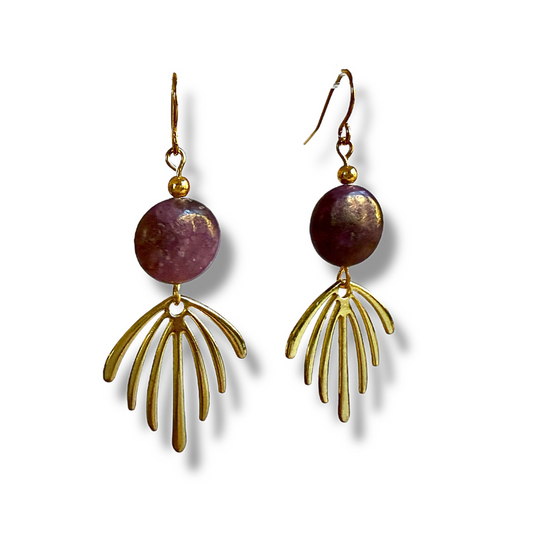 Violet Earrings