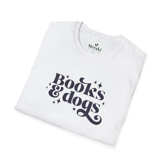Books & Dogs T-Shirt