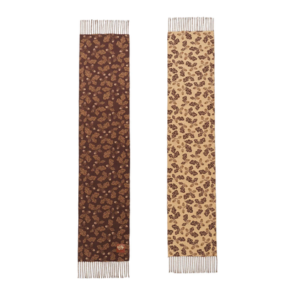 Acorn Jacquard Double Sided Scarf