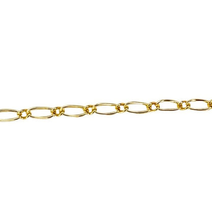 gold filled figaro chain