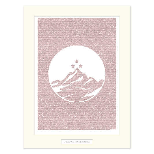 A Court of Thorns and Roses Matted Print