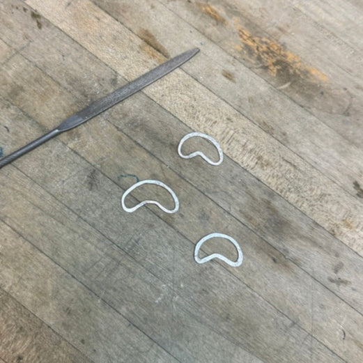 Bean Necklace - Sterling Silver