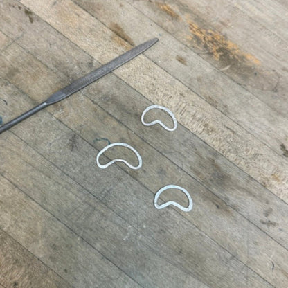 Bean Necklace - Sterling Silver