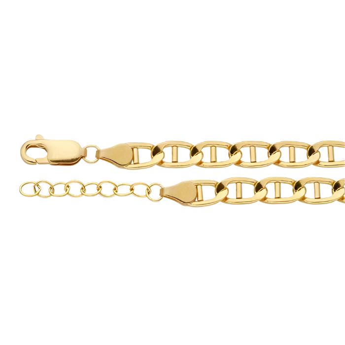 Anchor Chain Bracelet - Gold Filled