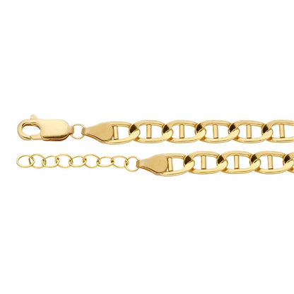 Anchor Chain Bracelet - Gold Filled