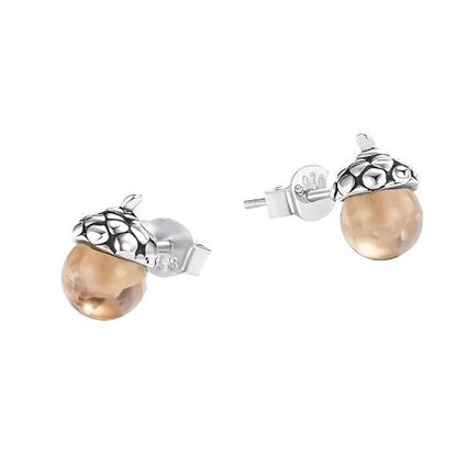 Acorn Studs - Sterling Silver