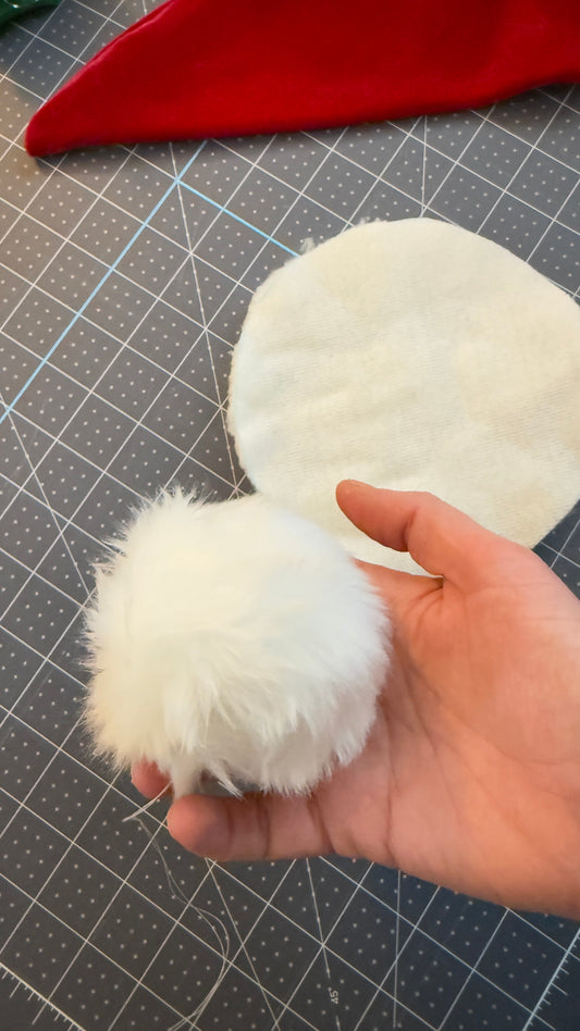 Deluxe Santa Hat - Handmade