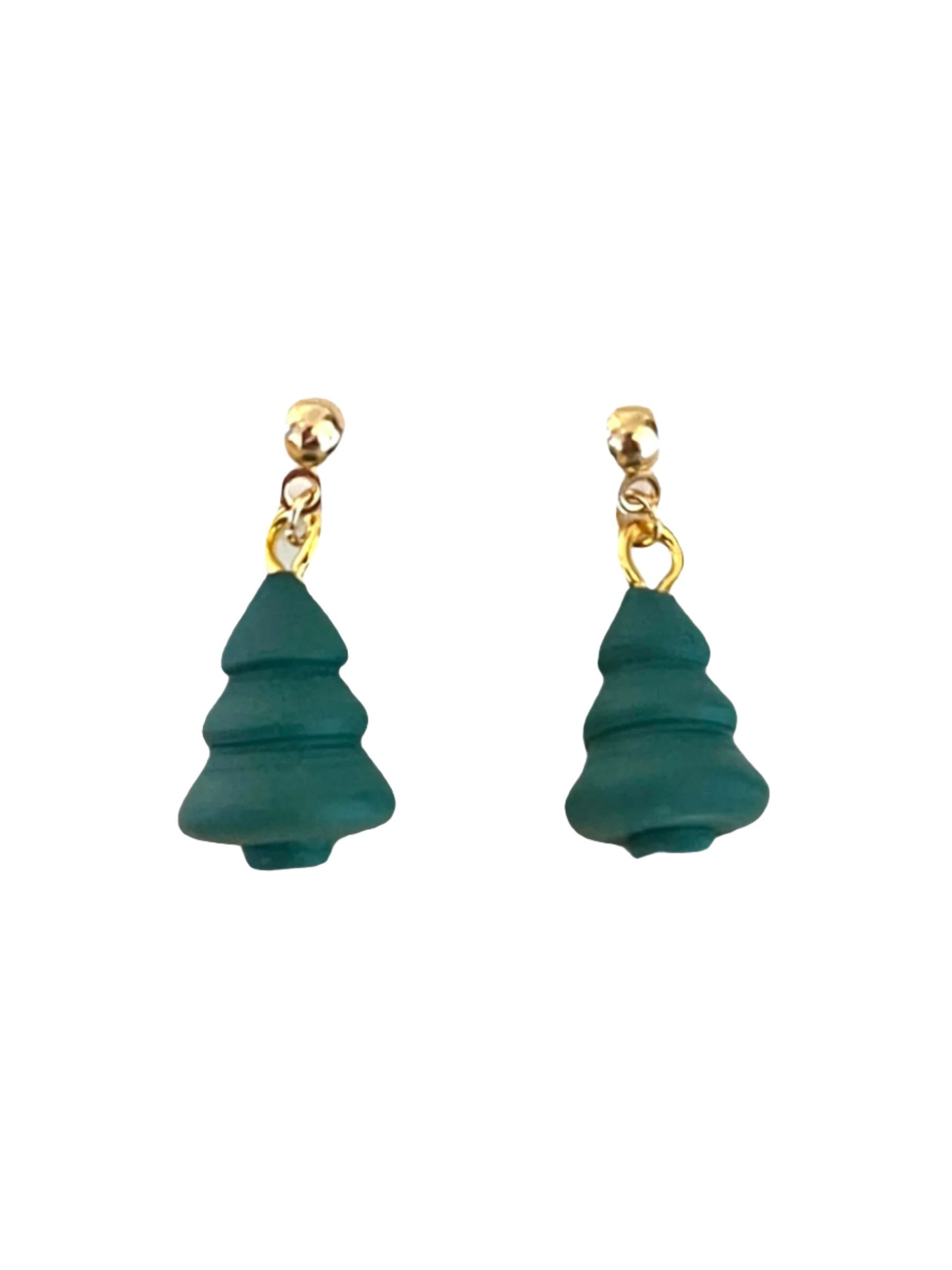 Mini Pine Tree Earrings